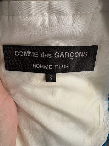 COMME DES GARCONS Blue Sequin Blazer