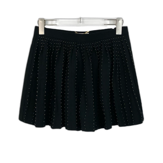 Saint Laurent Black Pleated Skirt Pants