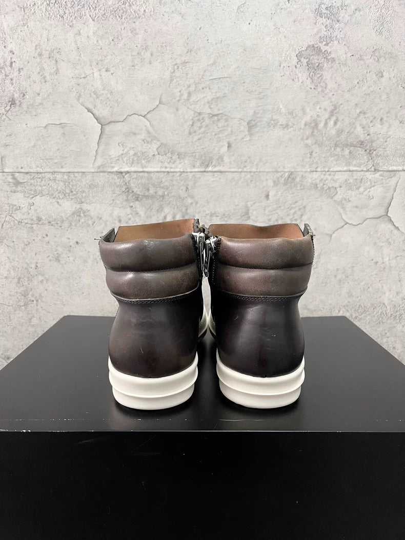 Rick Owens Island Dunk High-Top Sneakers-yf
