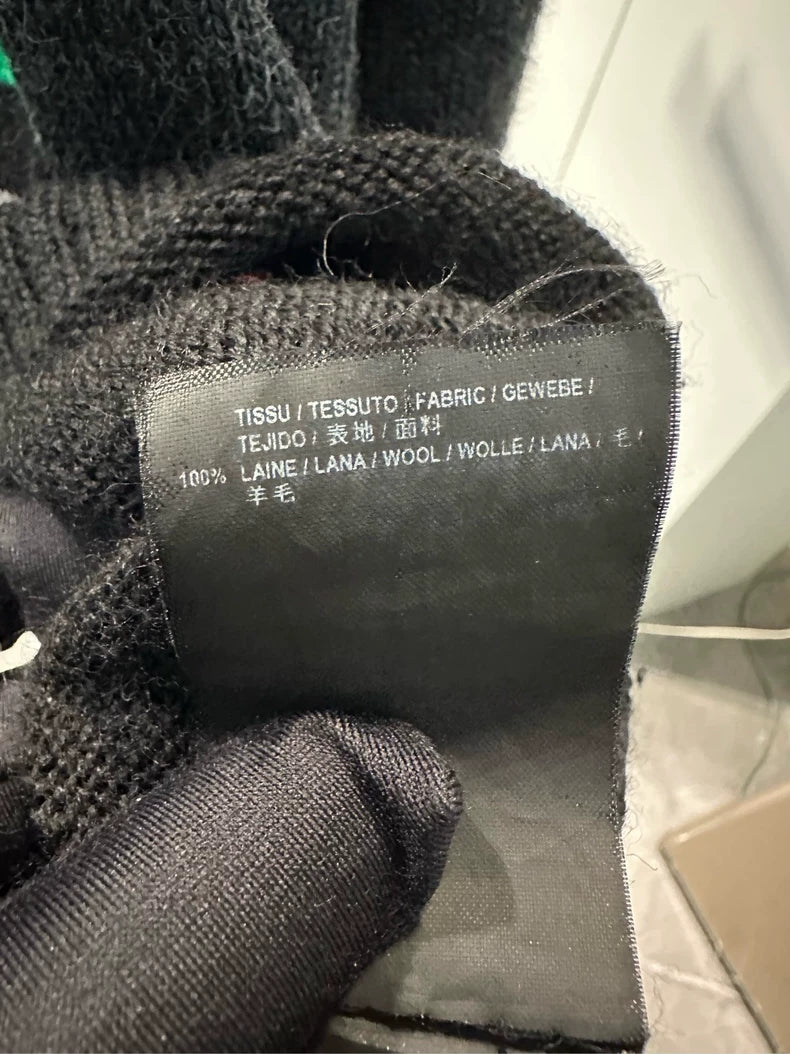 Black Dinosaur Sweater by Saint Laurent Paris