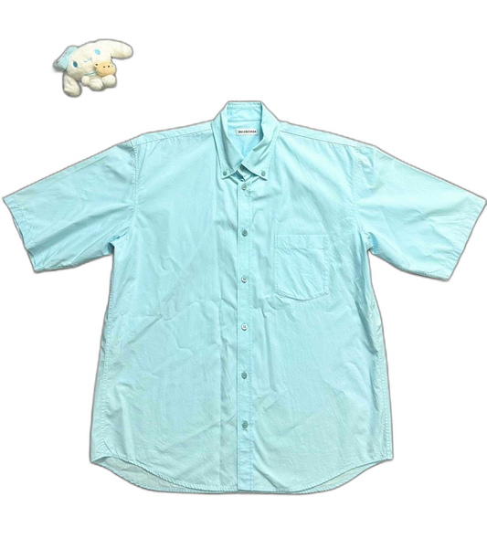 Balenciaga Short Sleeve Logo Shirt