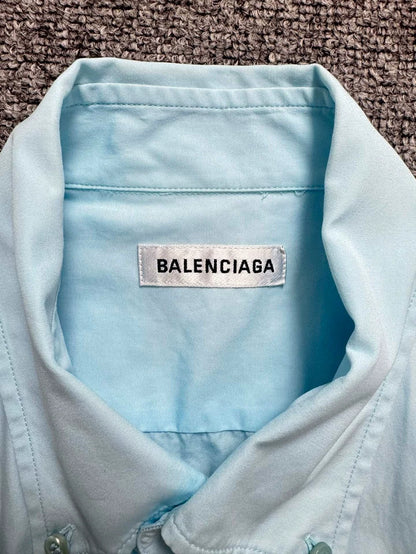 Balenciaga Short Sleeve Logo Shirt