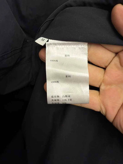 Bottega Veneta Black Suede Down Jacket