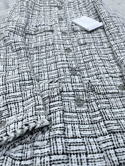 Chanel Tweed Jacket with Sequins