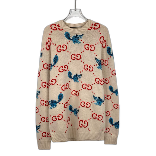 Gucci Freya Hartas Wool Knit Sweater