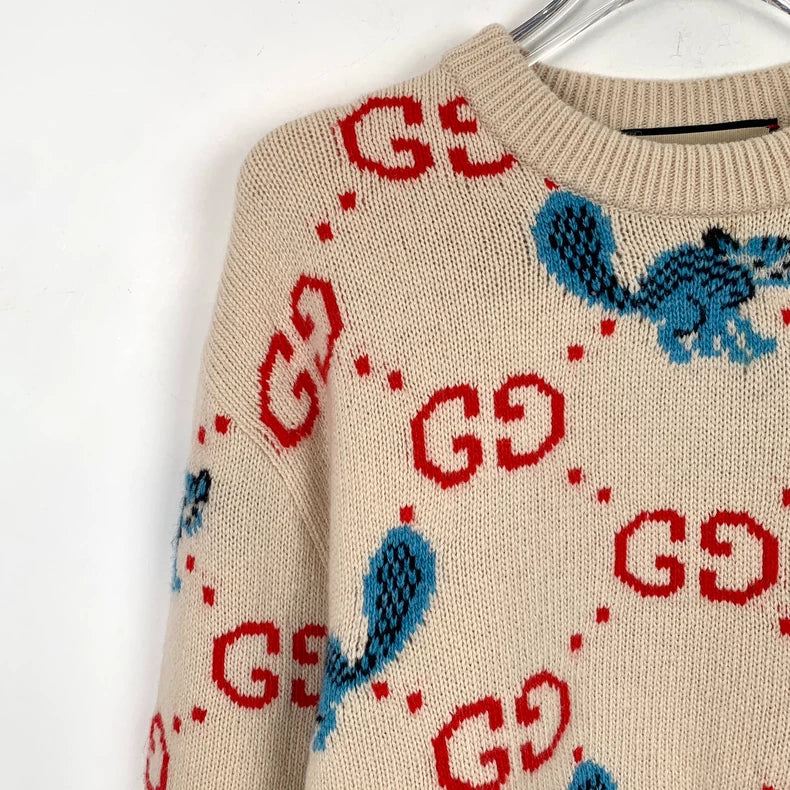Gucci Freya Hartas Wool Knit Sweater
