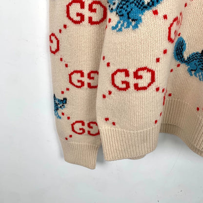 Gucci Freya Hartas Wool Knit Sweater