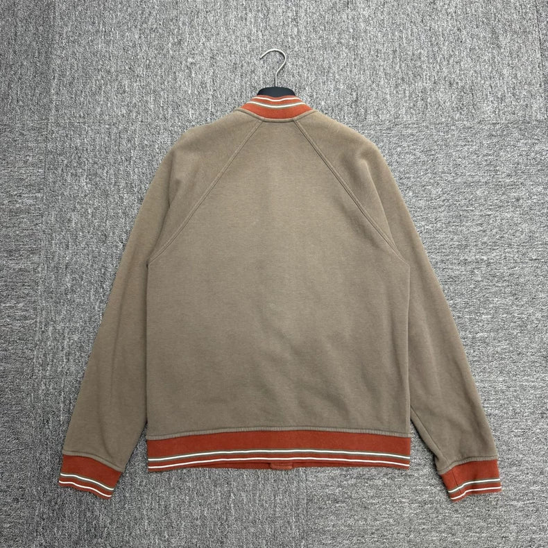 Hermes Color Block Baseball Jacket-zp