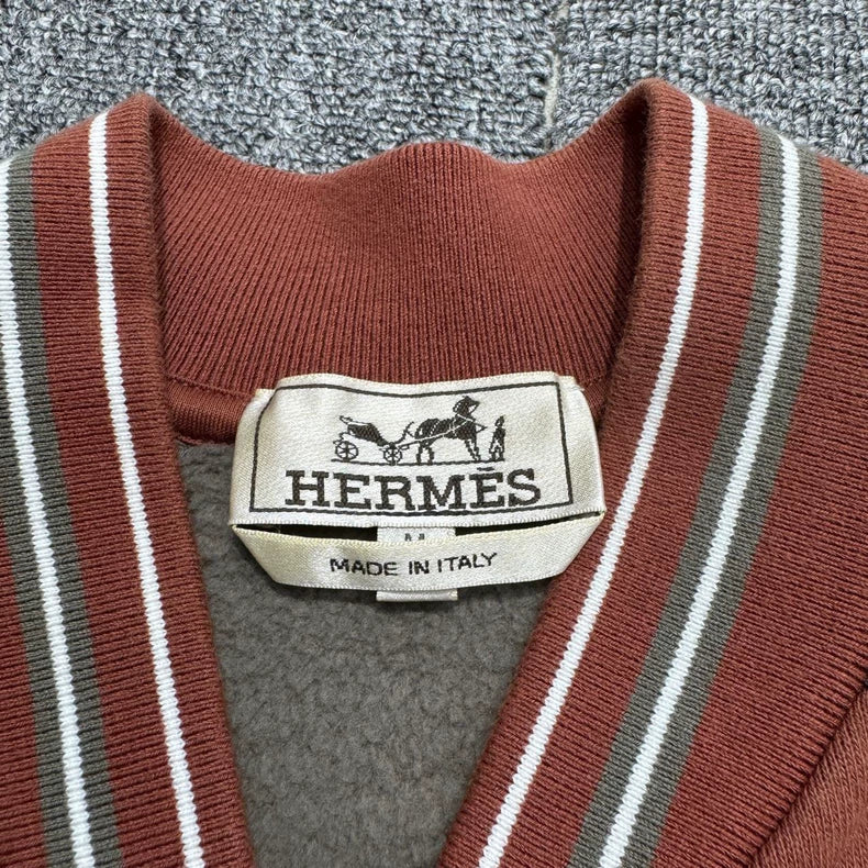 Hermes Color Block Baseball Jacket-zp