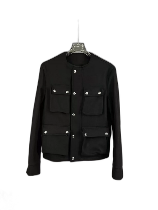 GIVENCHY Wool Jacket with Studded Pockets
