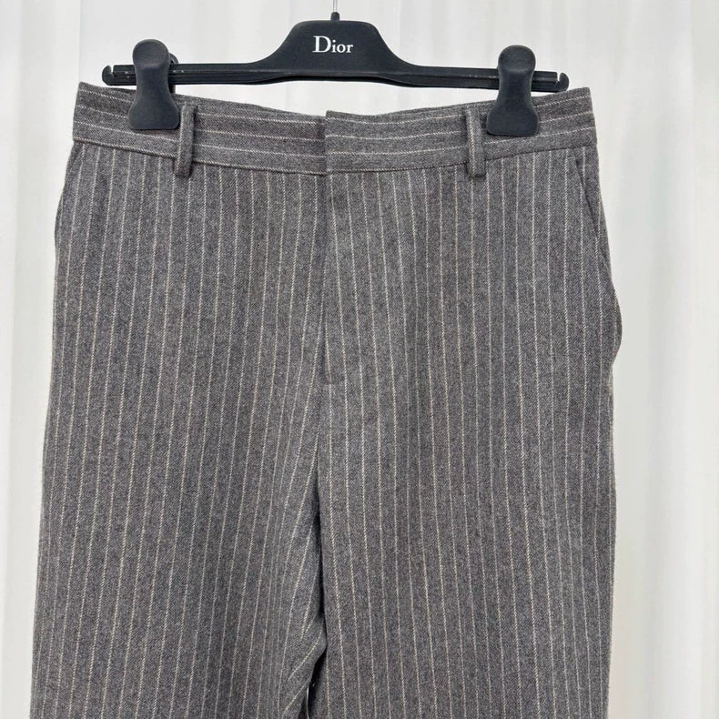 Acne Studios Wool Striped Casual Pants-yf