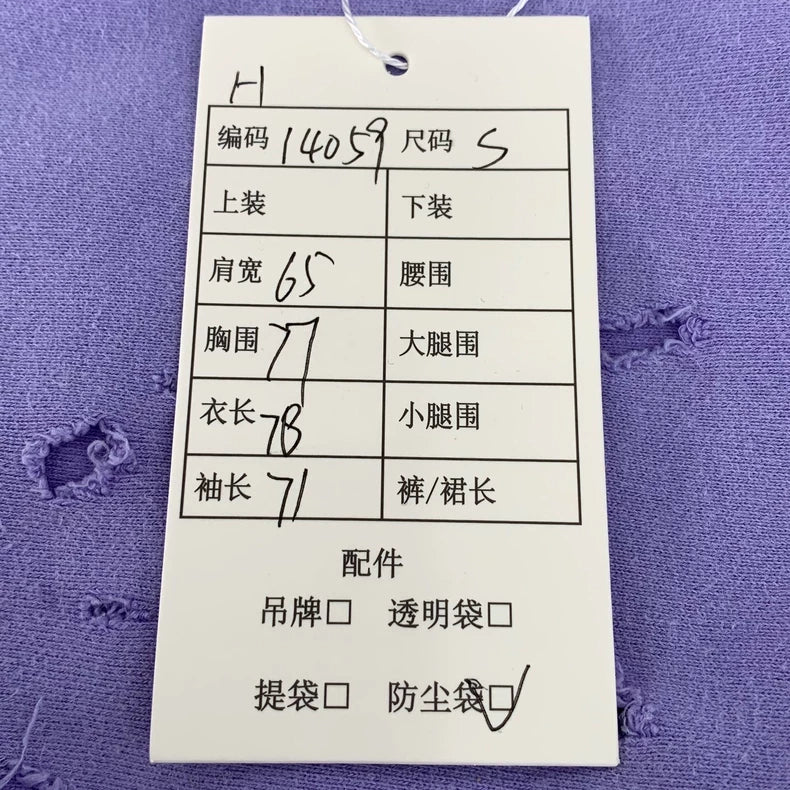 Purple Balenciaga Logo Print Hoodie