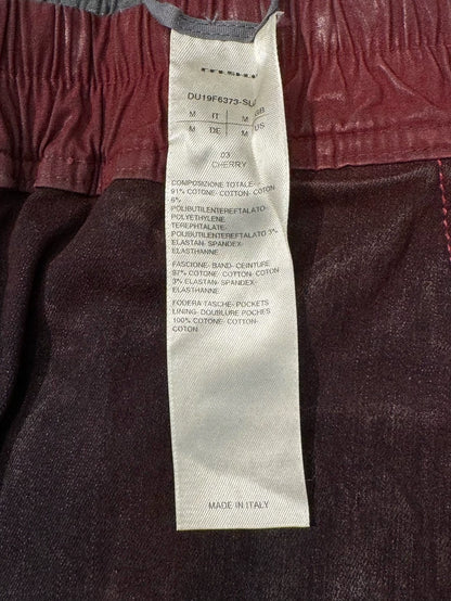 Rick Owens Coated Waxed Trousers