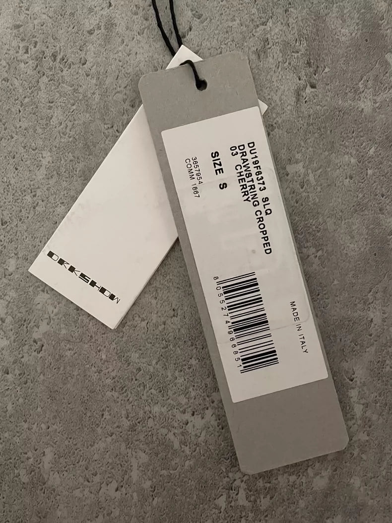 Rick Owens Coated Waxed Trousers