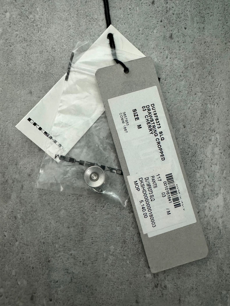 Rick Owens Coated Waxed Trousers