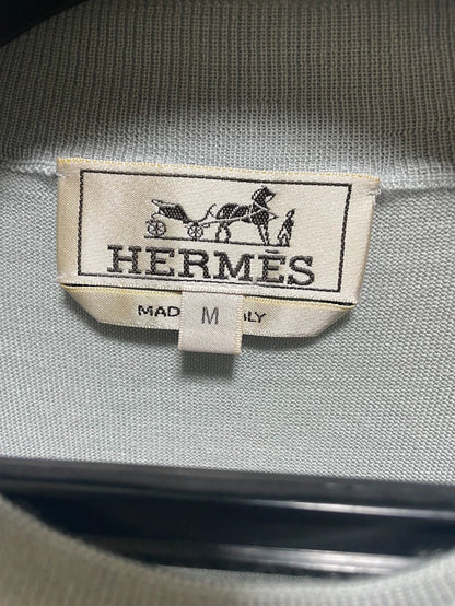 Hermes Short Sleeve Knit Sweater for Men
