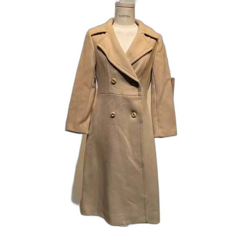 Givenchy Vintage Long Wool Coat for Women