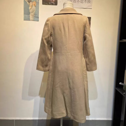 Givenchy Vintage Long Wool Coat for Women