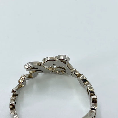 Silver Christian Dior x Kenny Scharf Ring