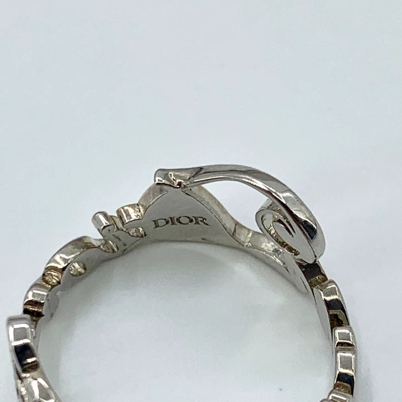 Silver Christian Dior x Kenny Scharf Ring
