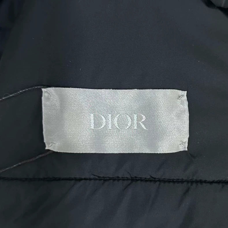 Dior Grey Snowflake Logo Cotton Jacket