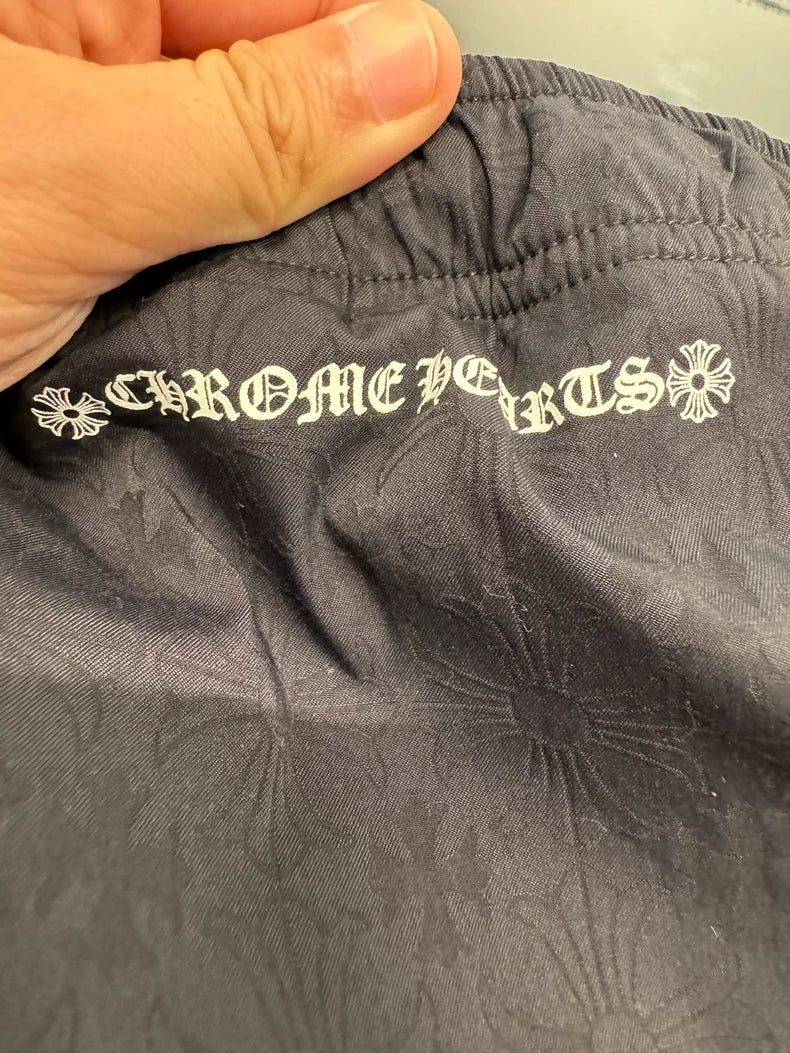 Chrome Hearts Black Nylon Track Pants-yf
