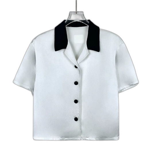 Dior Short Sleeve Button-Up Shirt