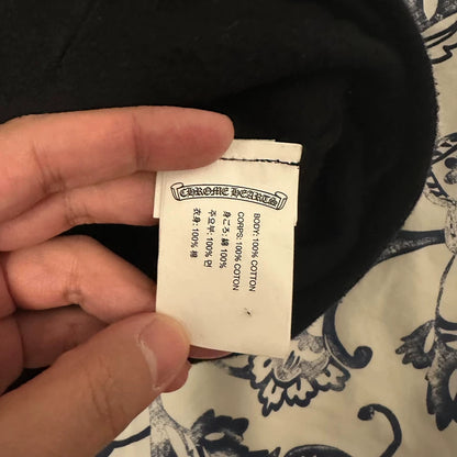 Chrome Hearts Black Hooded Sweatshirt XL