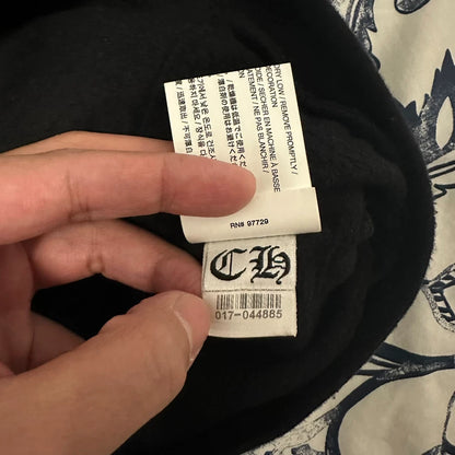 Chrome Hearts Black Hooded Sweatshirt XL