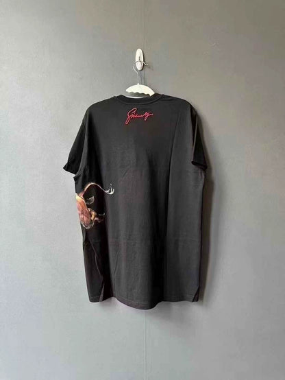 Givenchy Lion Embroidery Logo Short Sleeve T-Shirt