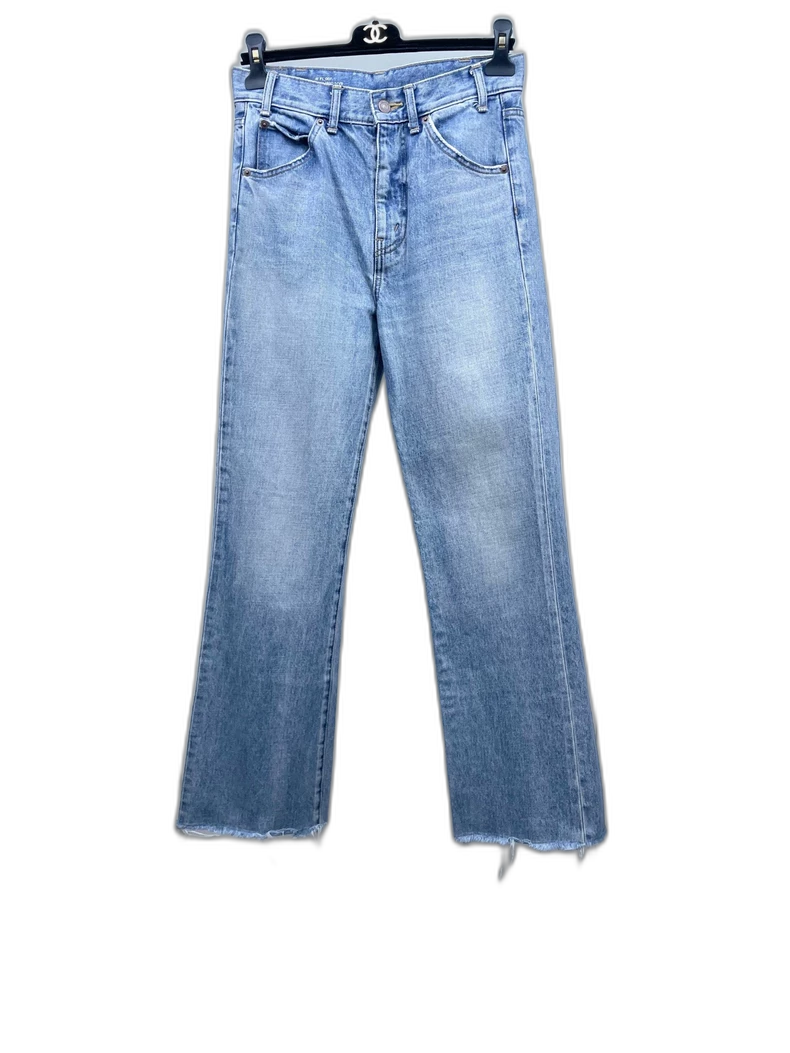 Celine Light Blue Casual Denim Pants