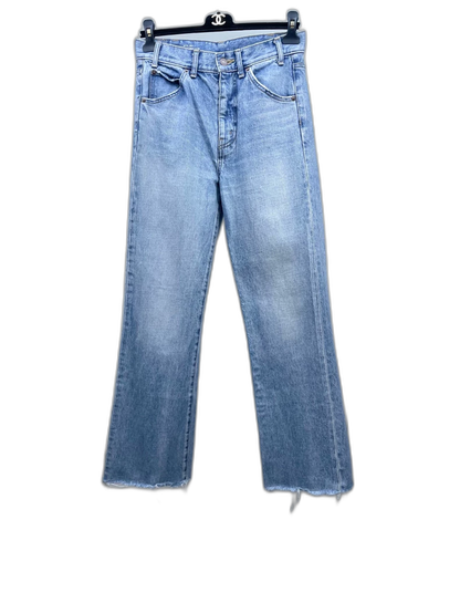 Celine Light Blue Casual Denim Pants