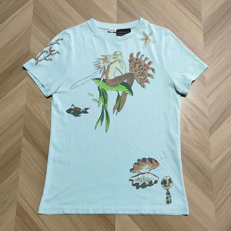 Loewe Short Sleeve Graphic T-shirt-yf
