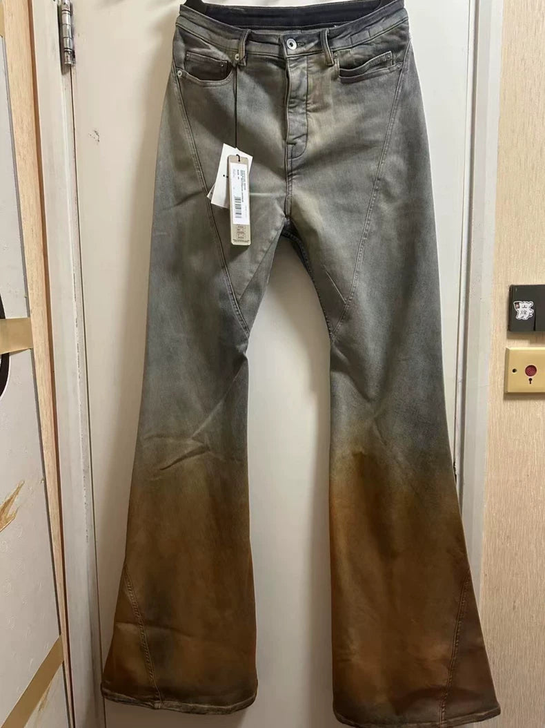 Rick Owens Drkshdw Gradient Flare Jeans