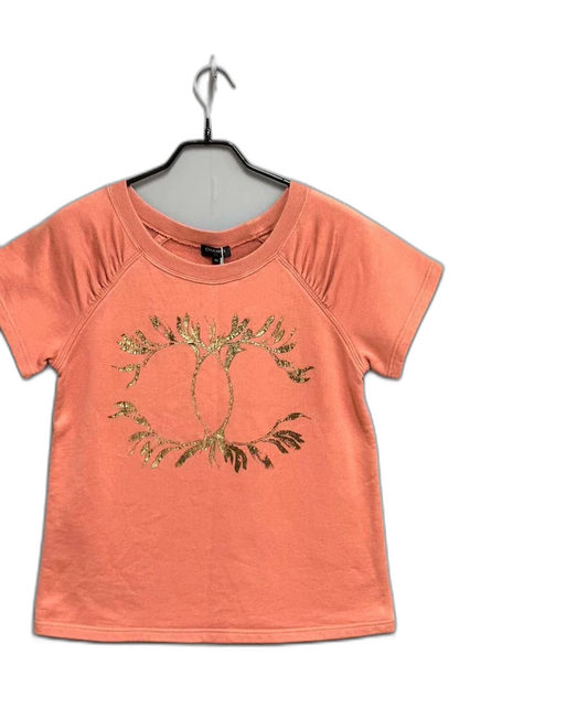 Chanel Pink Short Sleeve T-shirt with Design