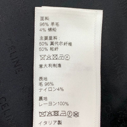 Celine Black Wool Casual Shorts