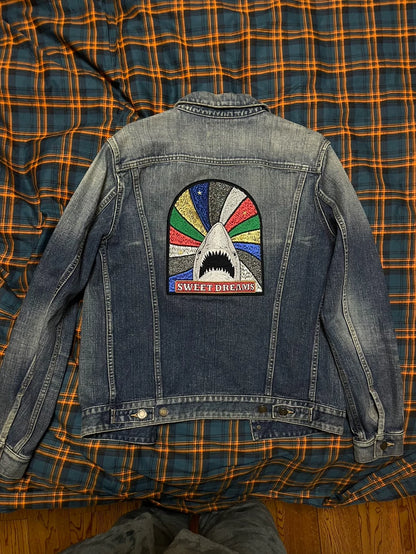 Saint Laurent Denim Jacket in Shark Blue