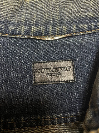 Saint Laurent Denim Jacket in Shark Blue