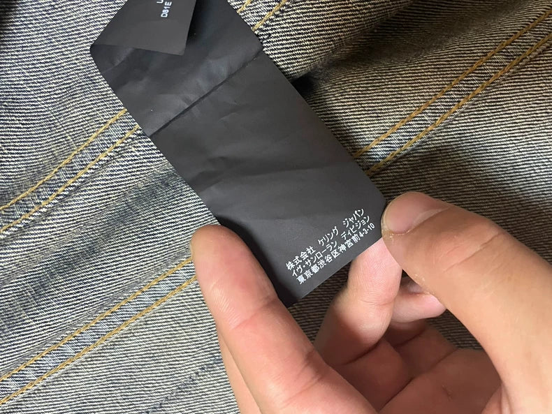 Saint Laurent Denim Jacket in Shark Blue