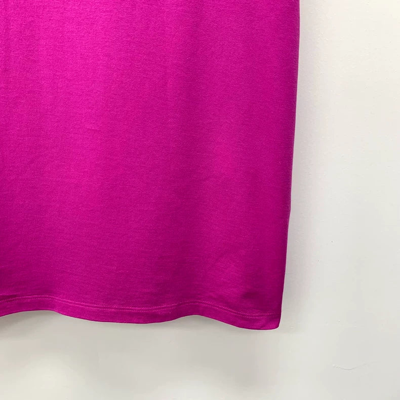 Celine Pink Logo Cotton T-Shirt