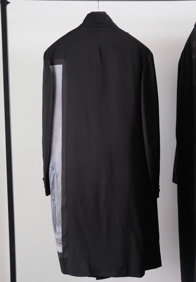 Yohji Yamamoto 22Aw Beksinski Painting Coat - DMC