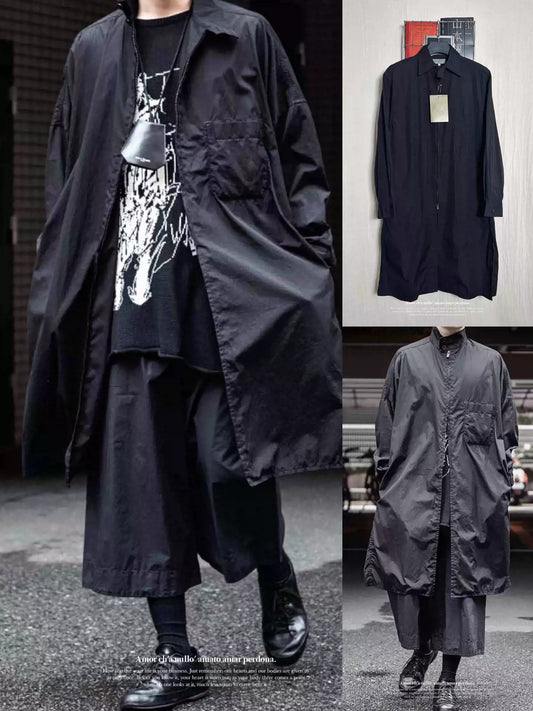 Yohji Yamamoto's Classic Double-zip Black Jacket
