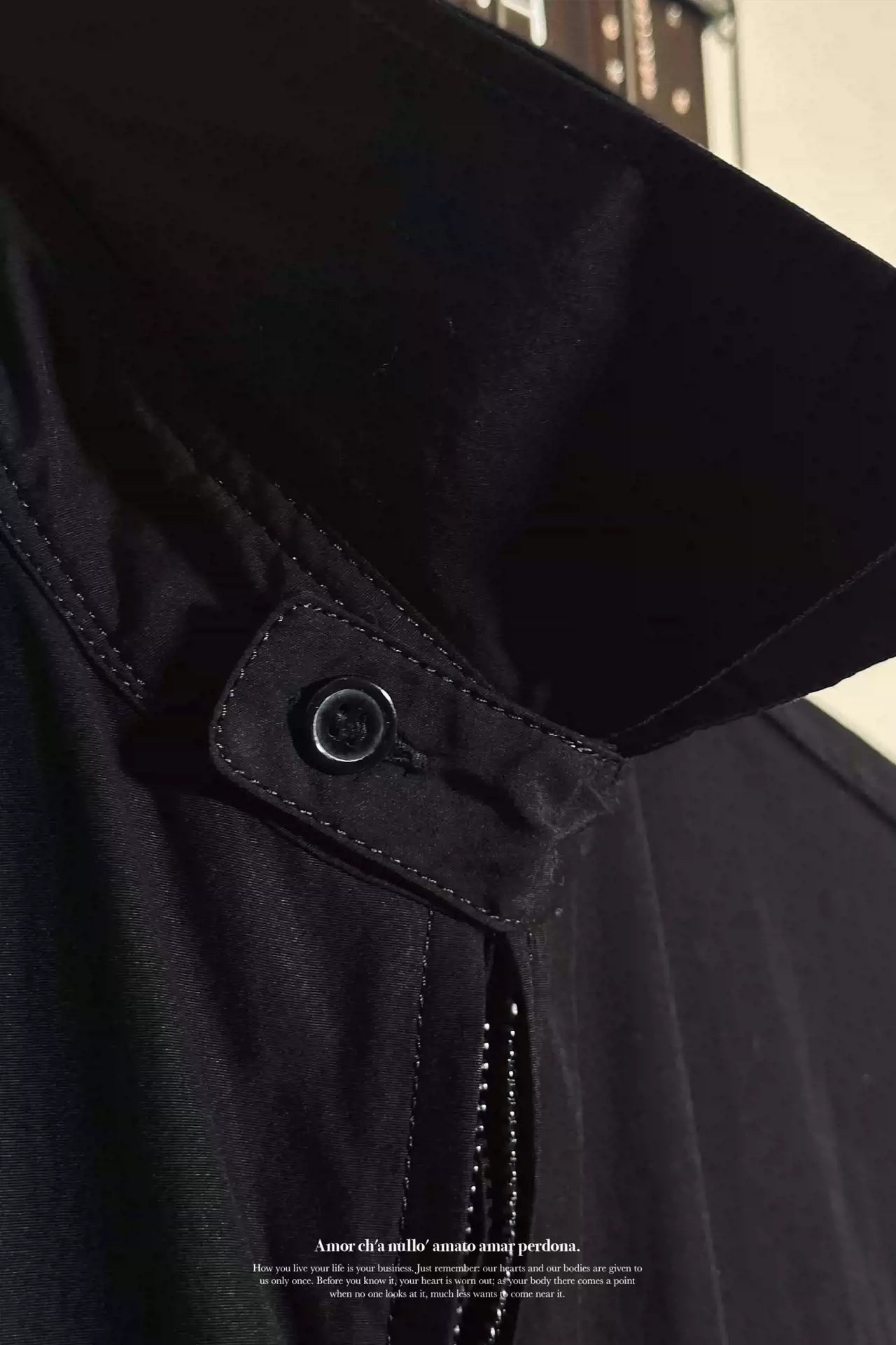 Yohji Yamamoto's Classic Double-zip Black Jacket