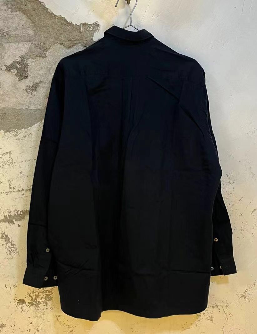 Yohji Yamamoto Y'S For Menvintage Black Cotton Shirt Jacket - DMC