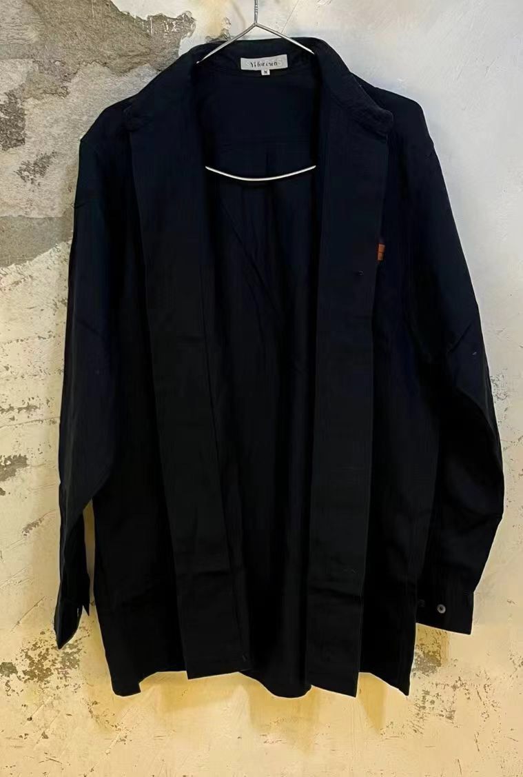 Yohji Yamamoto Y'S For Menvintage Black Cotton Shirt Jacket - DMC