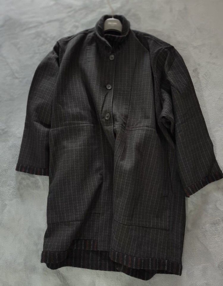 Yohji Yamamoto 02Aw Silhouette Coat - DMC