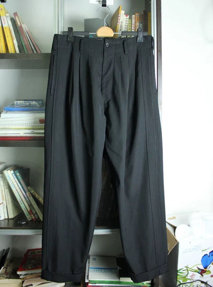 Yohji Yamamoto 94Aw Pant Leg Fold 9 Pants - DMC