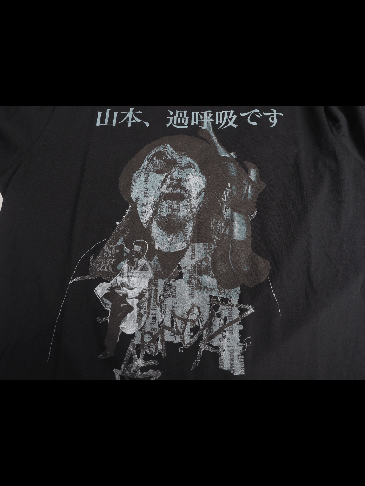 Yohji Yamamoto SS24 delivery B L/S Tee - DMC