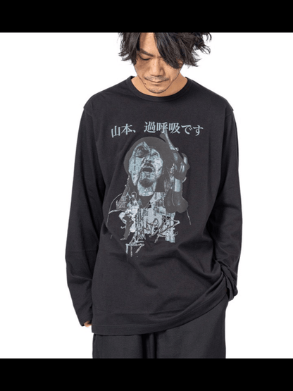 Yohji Yamamoto SS24 delivery B L/S Tee - DMC