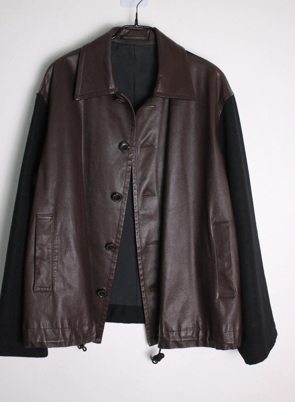 Yohji Yamamoto 92Aw Split Leather Bomber Ja - DMC